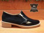 Zapato Jazmín Ren Negro Puntilla Richato Negro