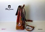Mochila Modelo "Antonia" Flor Rojo - Imagen 2