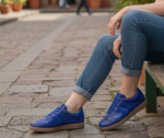 Zapatilla Monse Renobuck Azul Furia